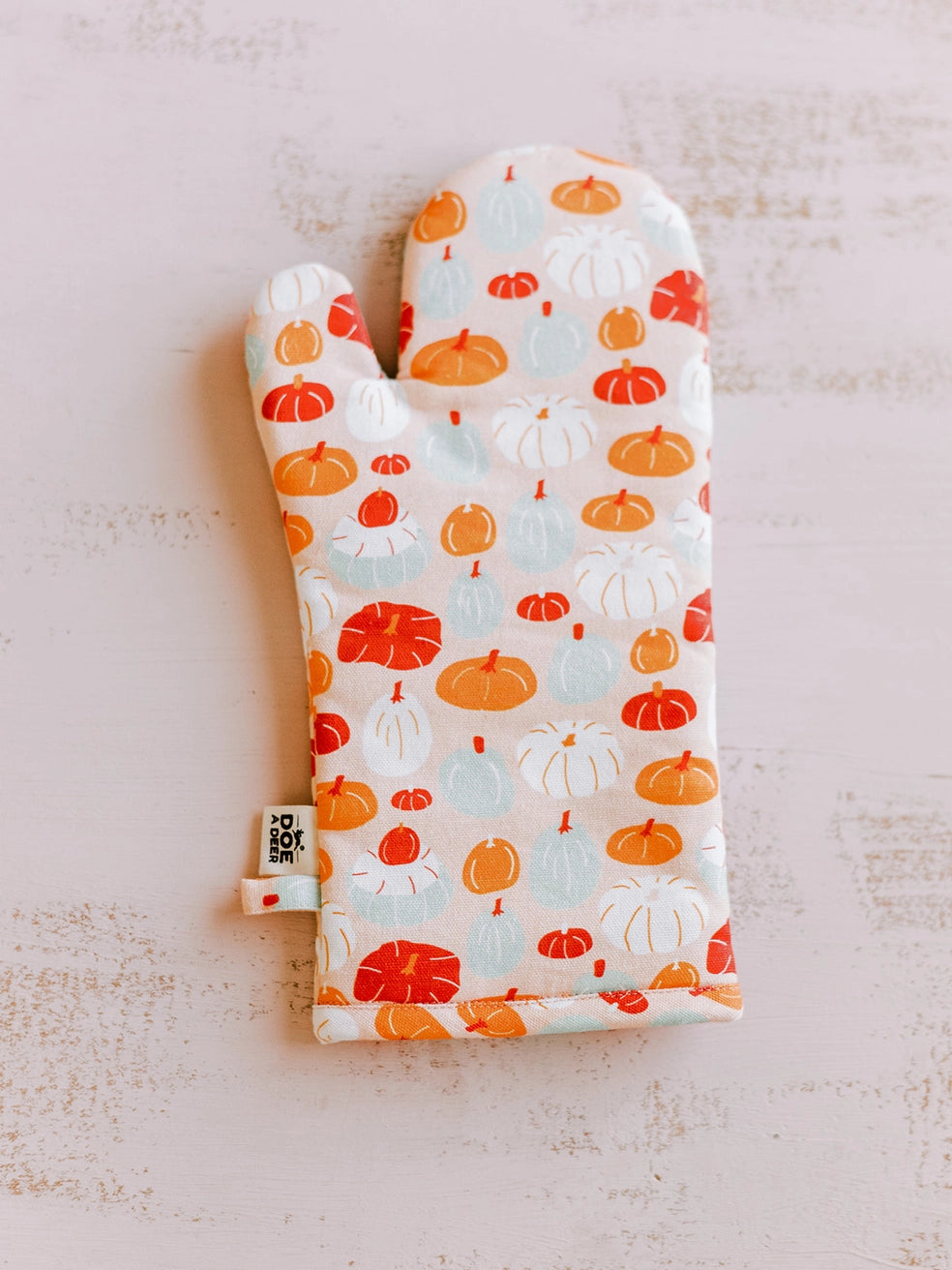 Pumpkin Oven Mitt