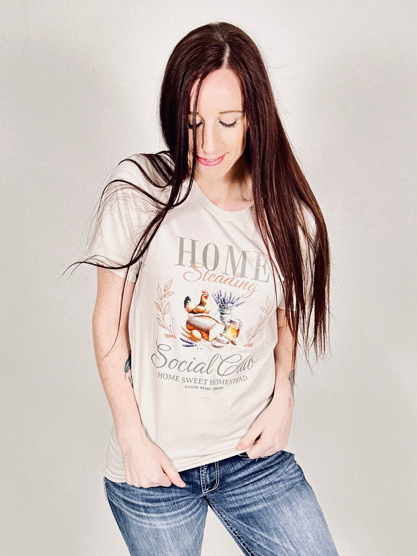 ‘Homesteading Social Club’ Dust Tee