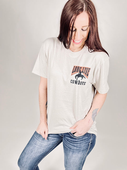 ‘Long Live Cowboys’ Sand Tee