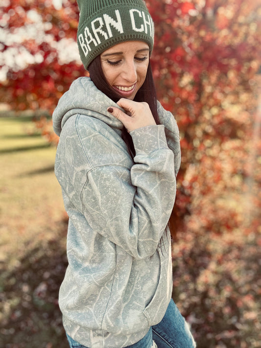 Country Washed Camo Hoodie