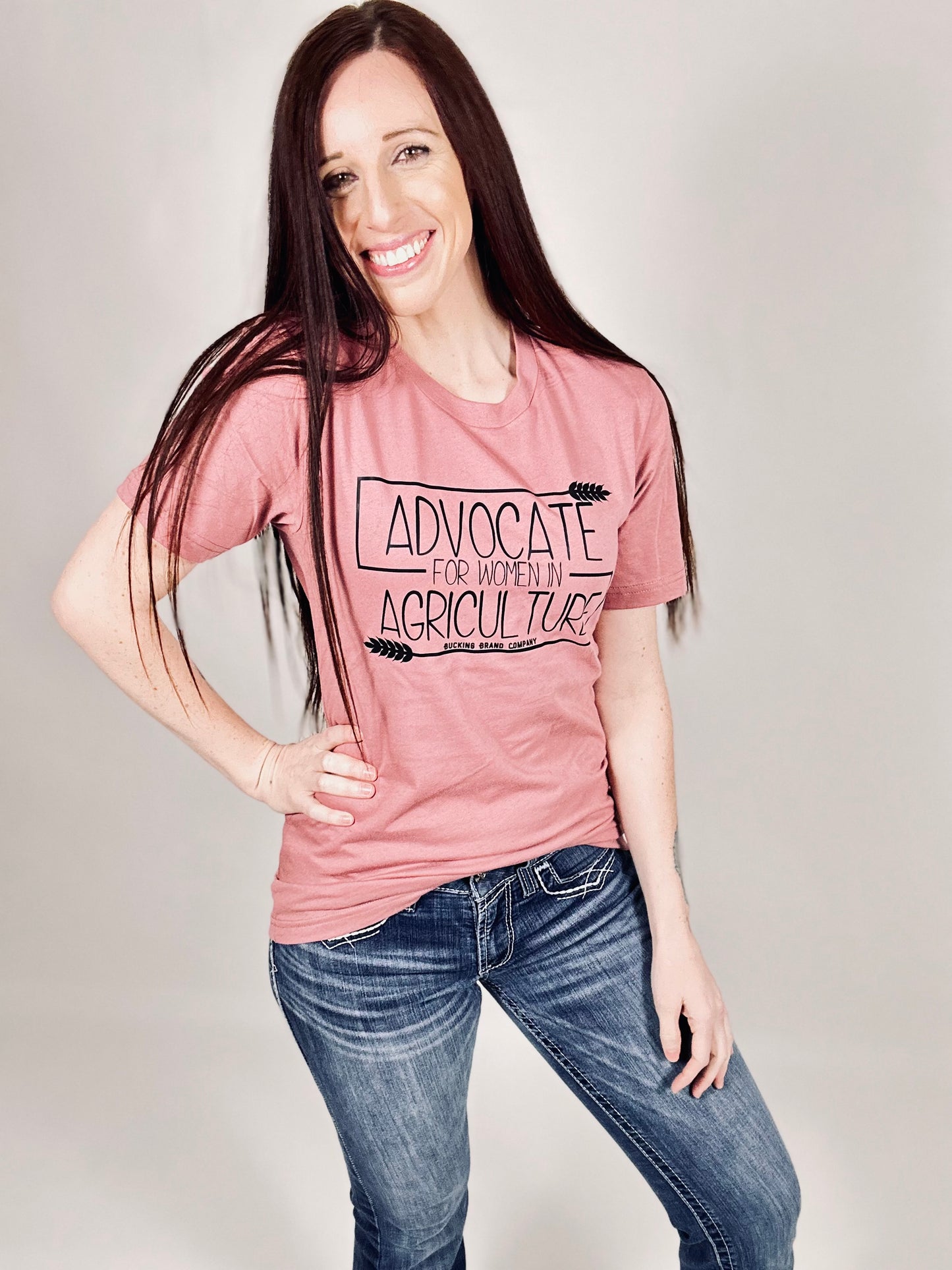 ‘Advocate For Women In Agriculture’ Mauve Tee
