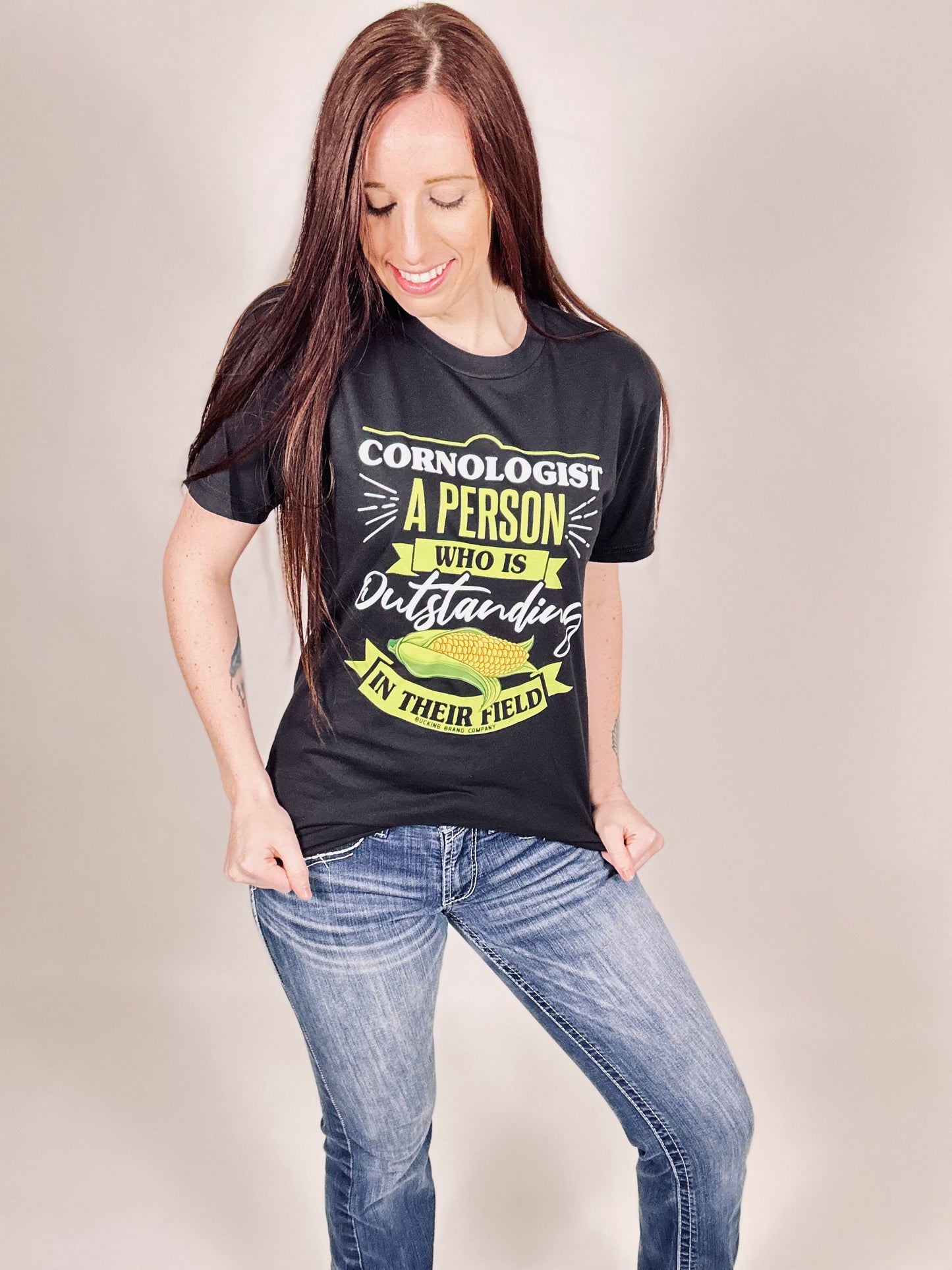 ‘Cornologist’ Black Tee