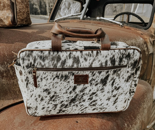 Cowhide Duffle Bag