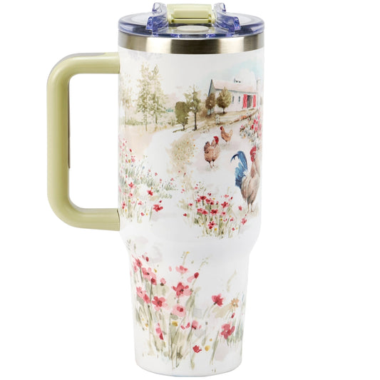 Roosters Travel Mug