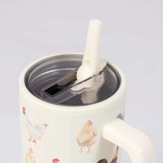 Chicken 40oz Spill Proof Insulated Tumbler