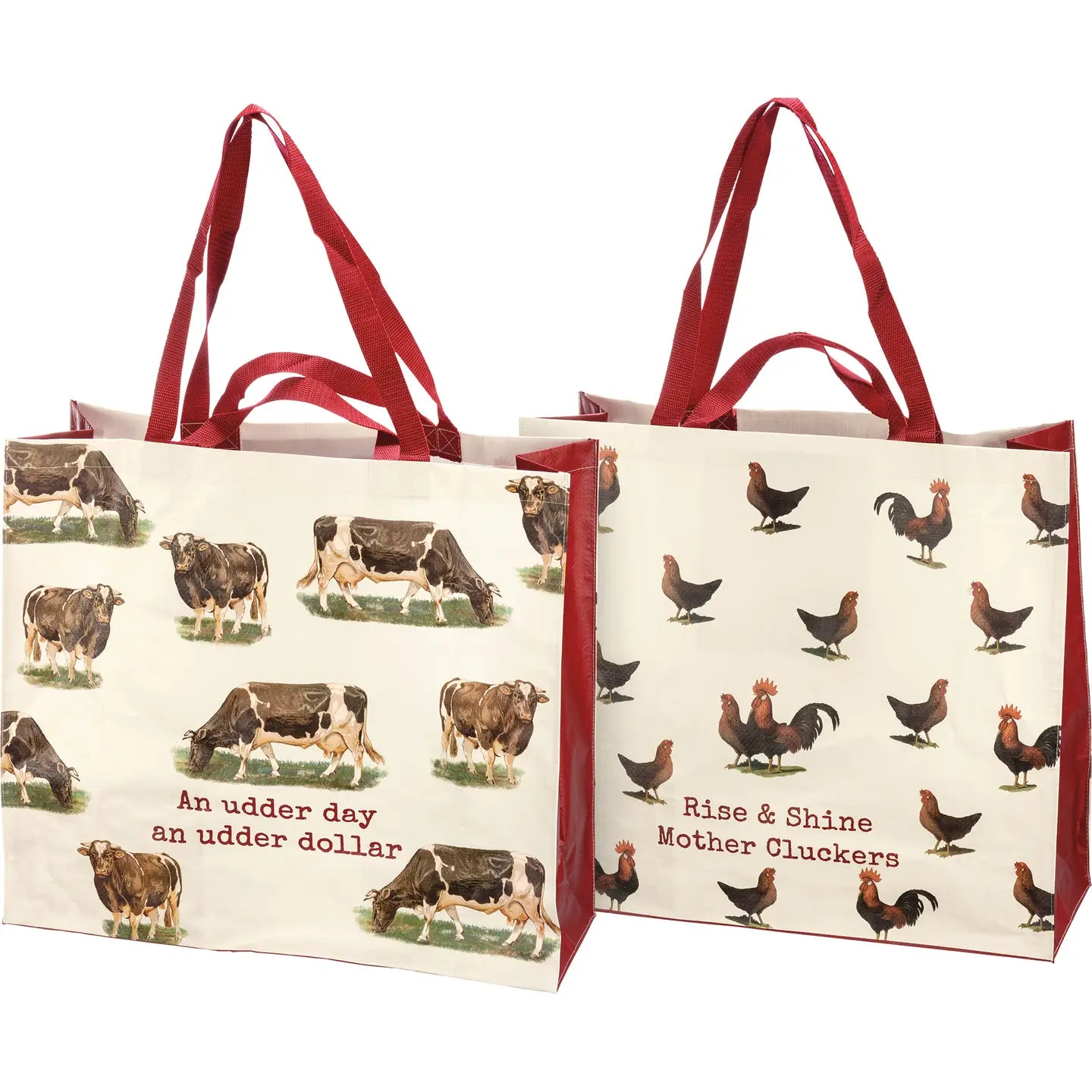 Rise & Shine Shopping Tote Double Sided