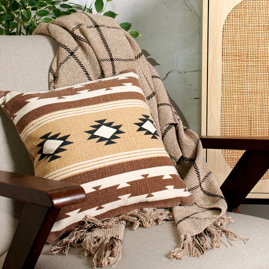 Western Diamond Pillow