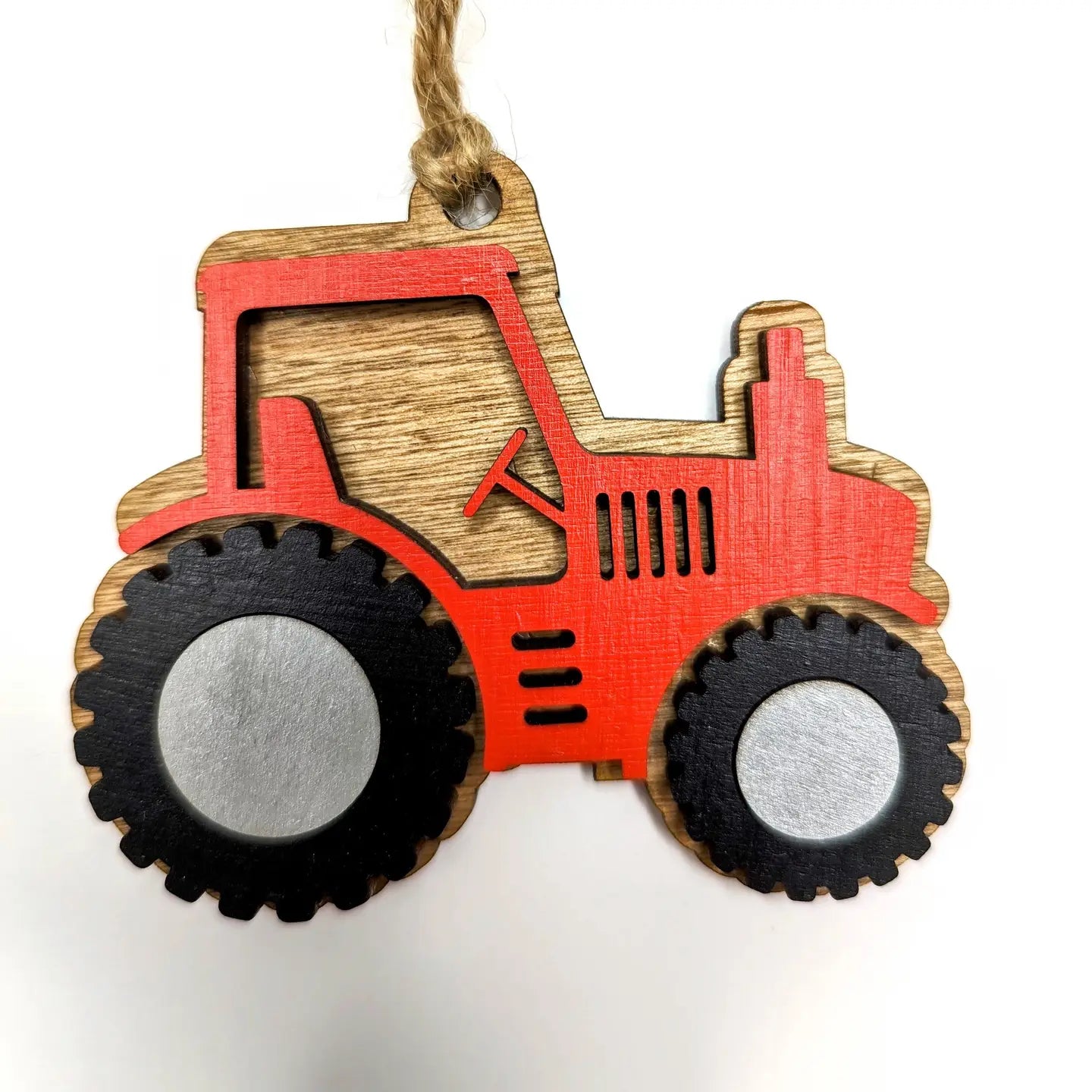 Tractor Christmas Ornament