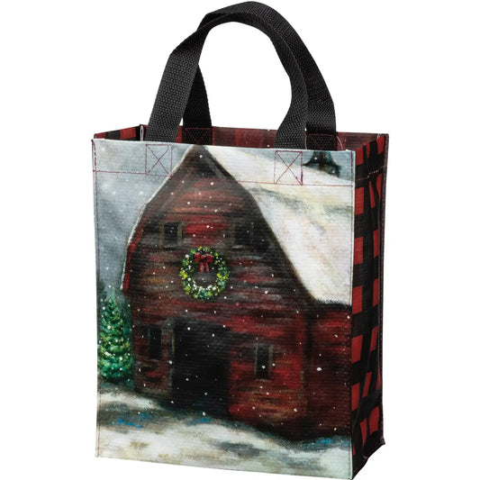 Snowy Farm Family Daily Tote