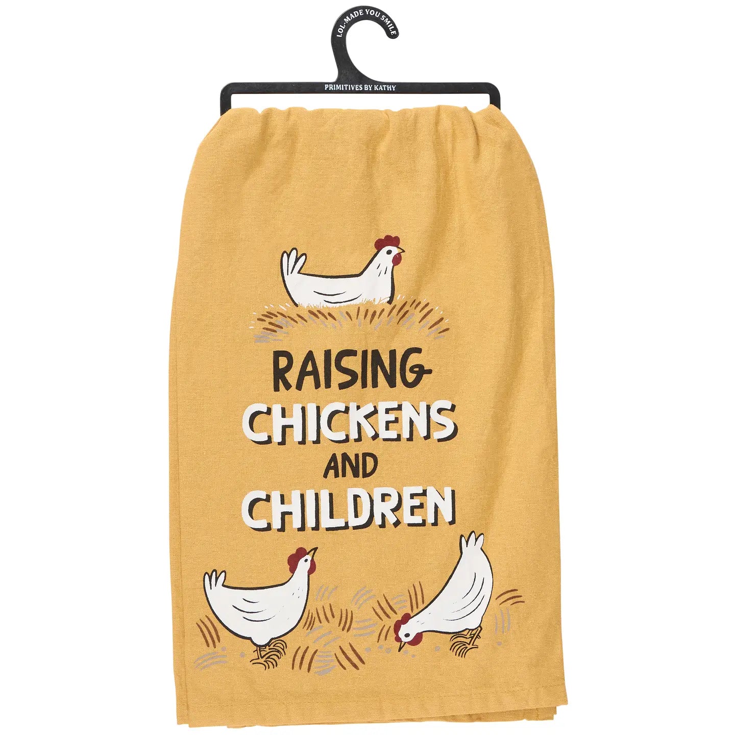 Raising Chickens Kitchen Towel