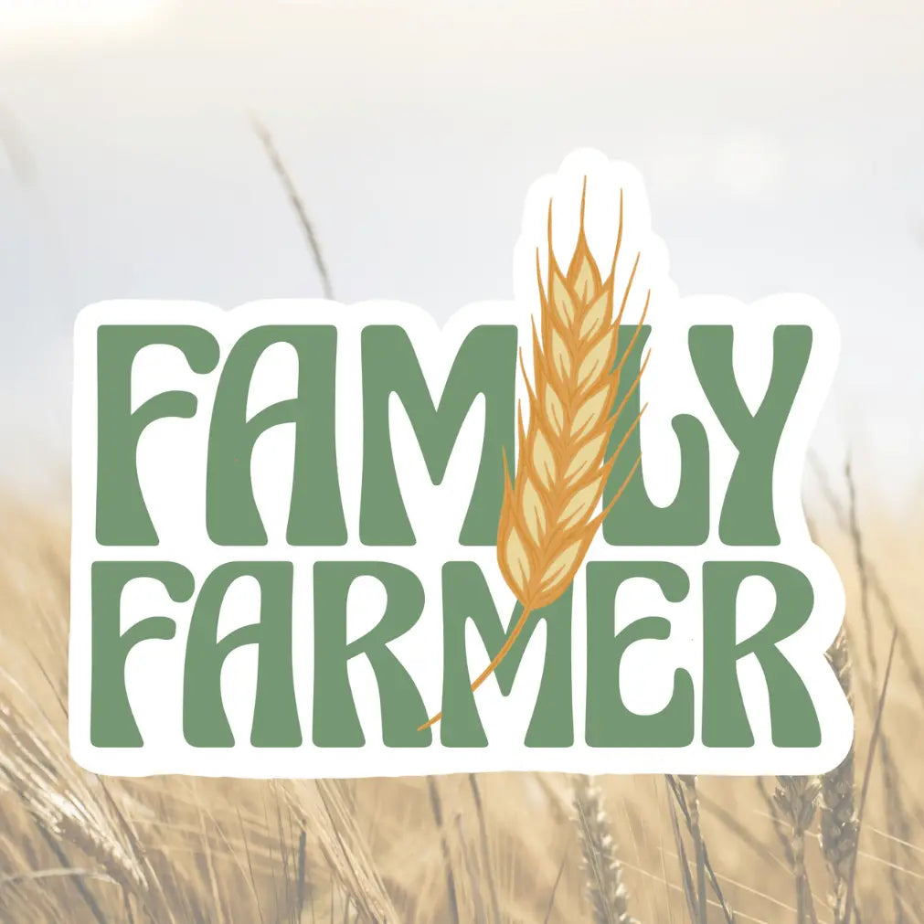 ‘Family Farmer’ Sticker