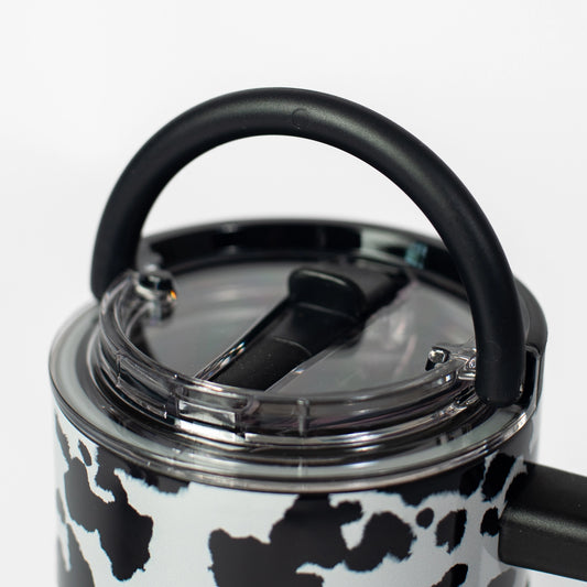 Cow Print 40oz Spill Proof Insulated Tumbler