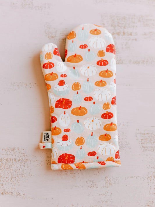 Pumpkin Oven Mitt