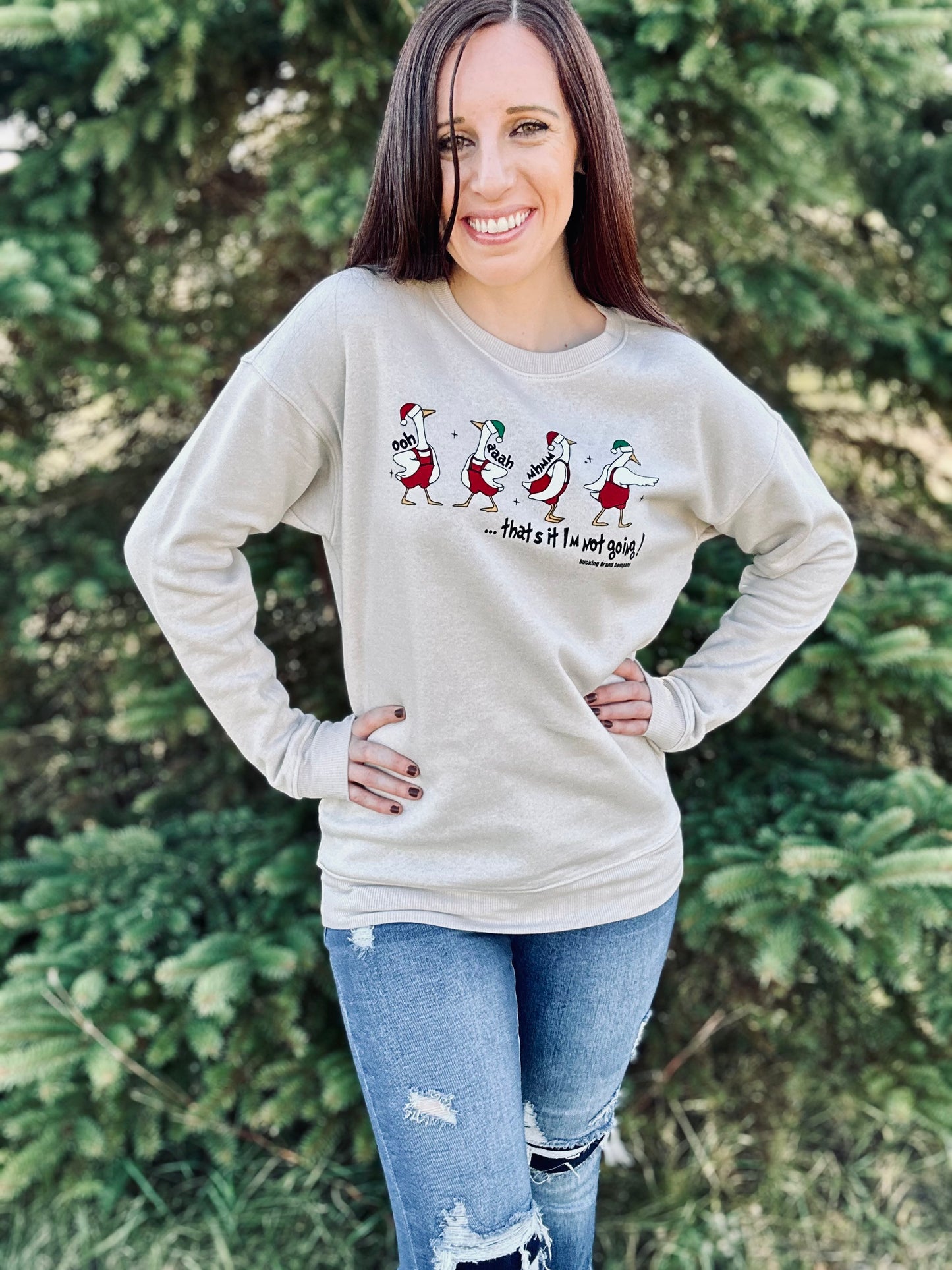 That’s It, Im Not Going Christmas Sweatshirt