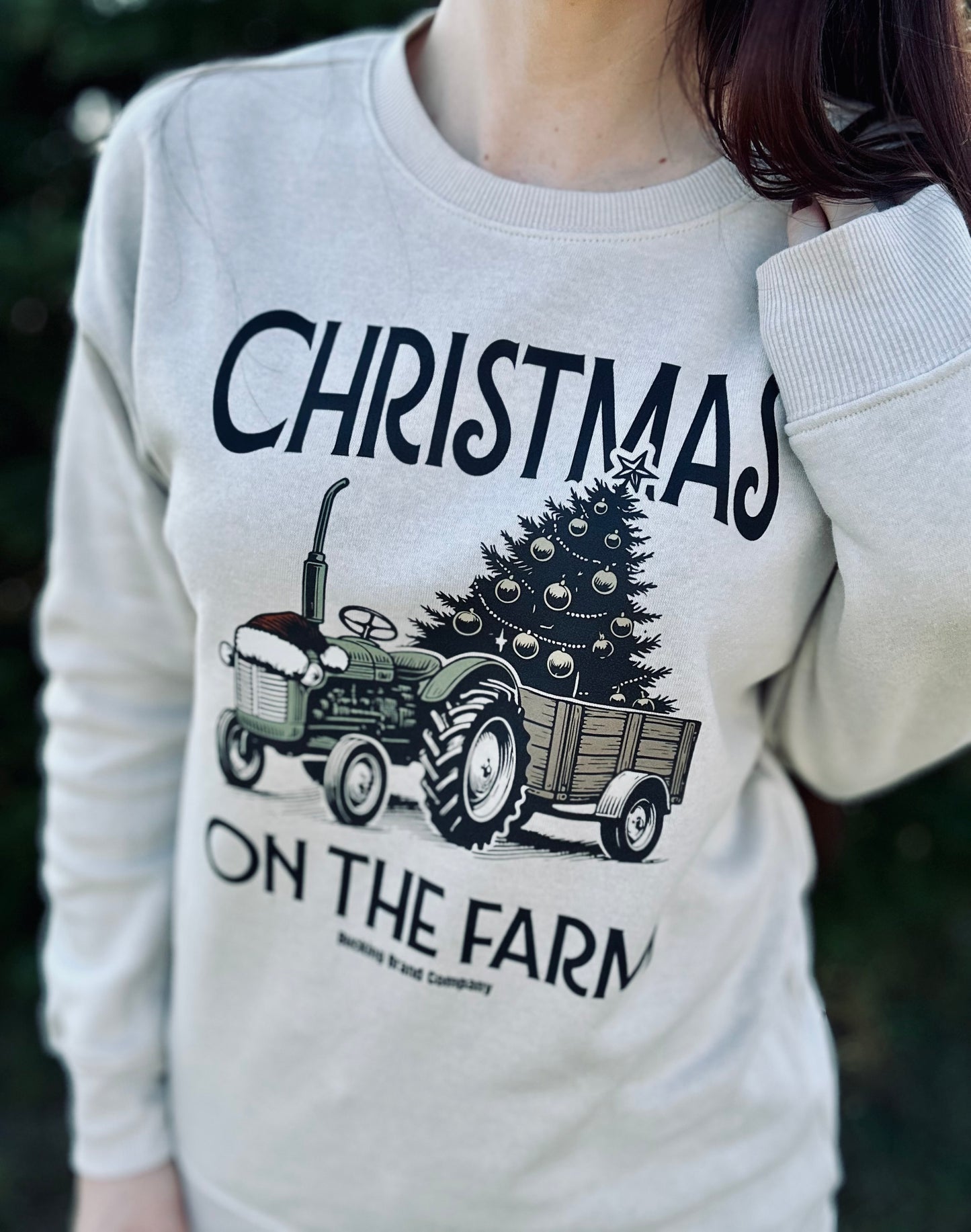 Christmas On the Farm Sweatshirt