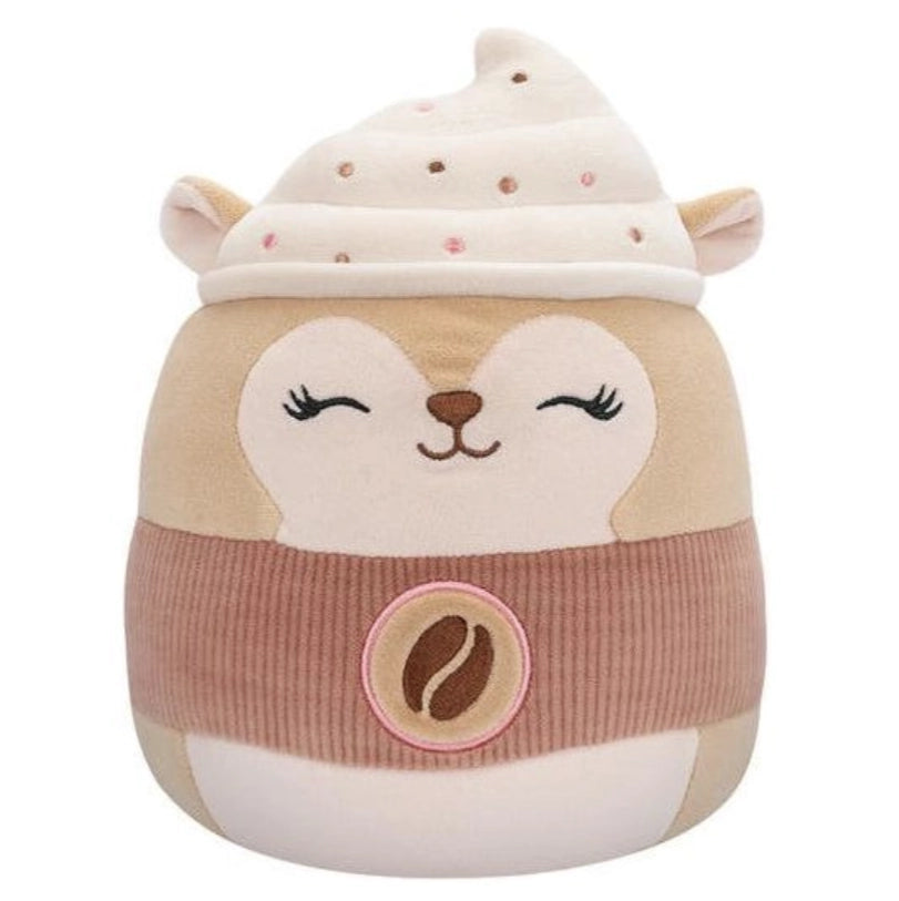 Reza the Latte Squirrel Squishmallow