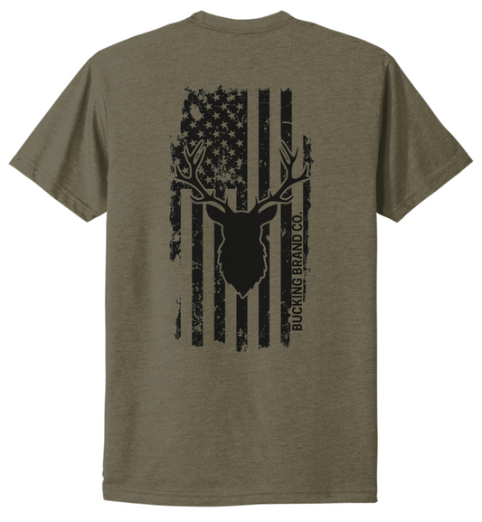 Deer & Flag T-Shirt