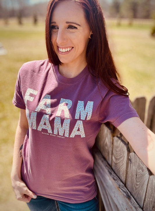 ‘Farm Mama’ Berry Tee