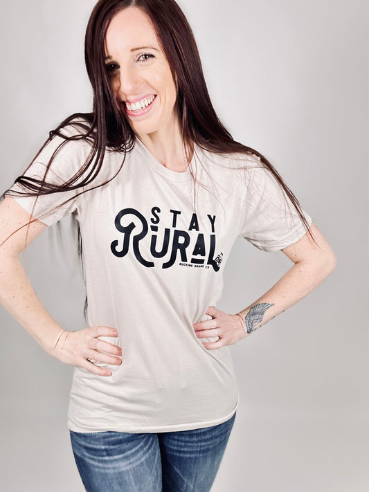‘Stay Rural’ Dust Tee