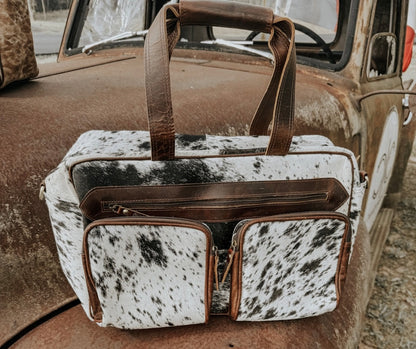 Cowhide Duffle Bag
