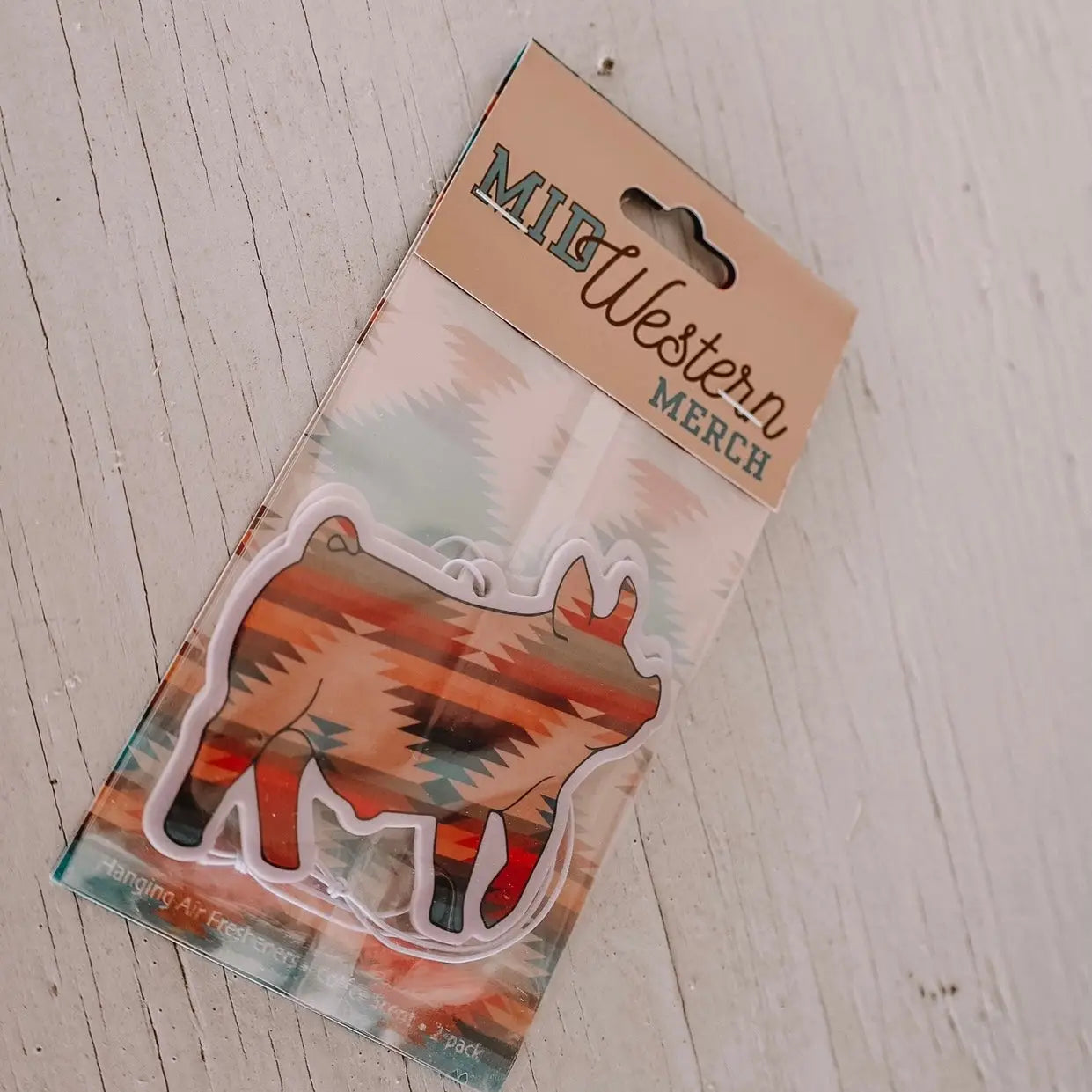 Western Show Pig Air Freshener