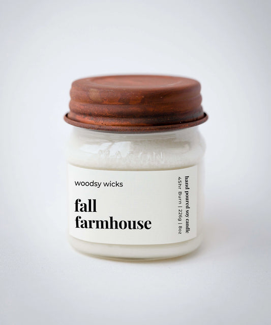 Fall Farmhouse Candle