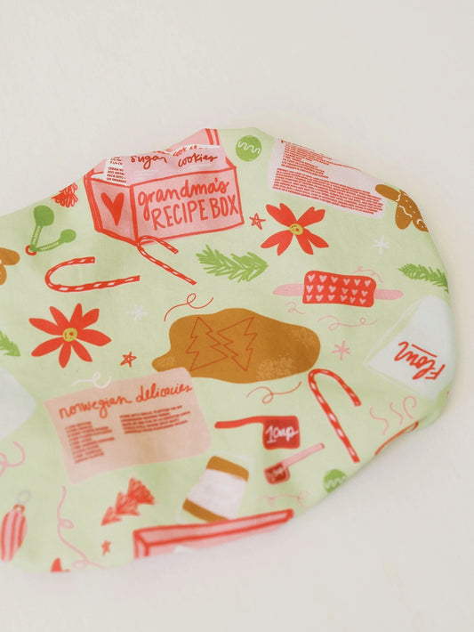 Heirloom Christmas Baking 10x14 Baking Dish Cover