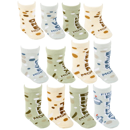 Milestone Baby Sock Set