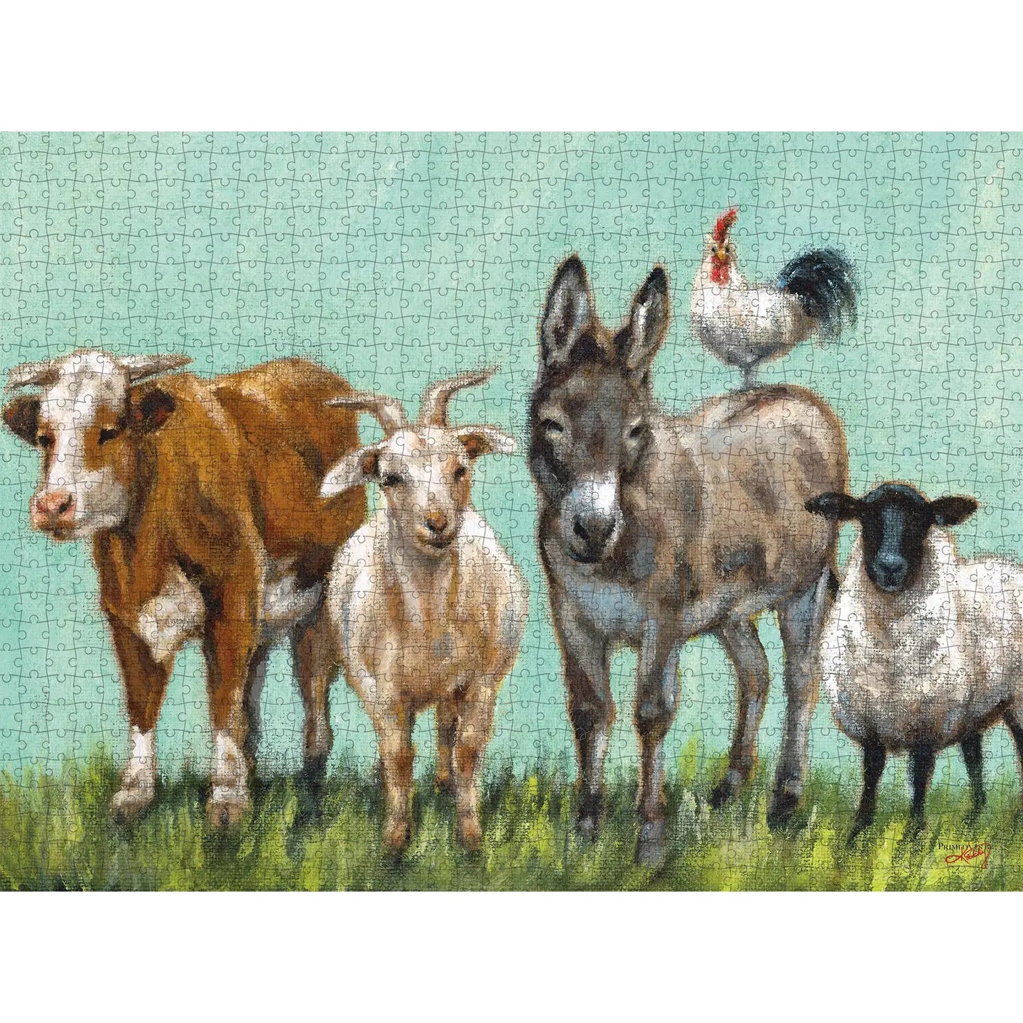 Farm Family Puzzle