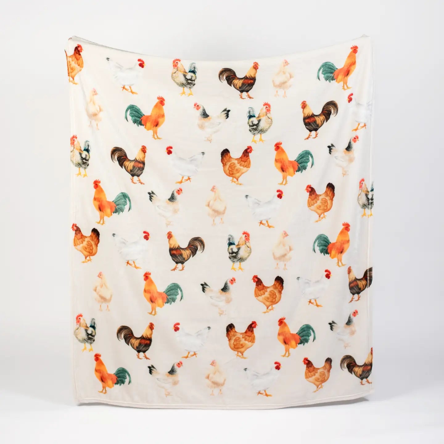Chicken Plush Throw Blanket