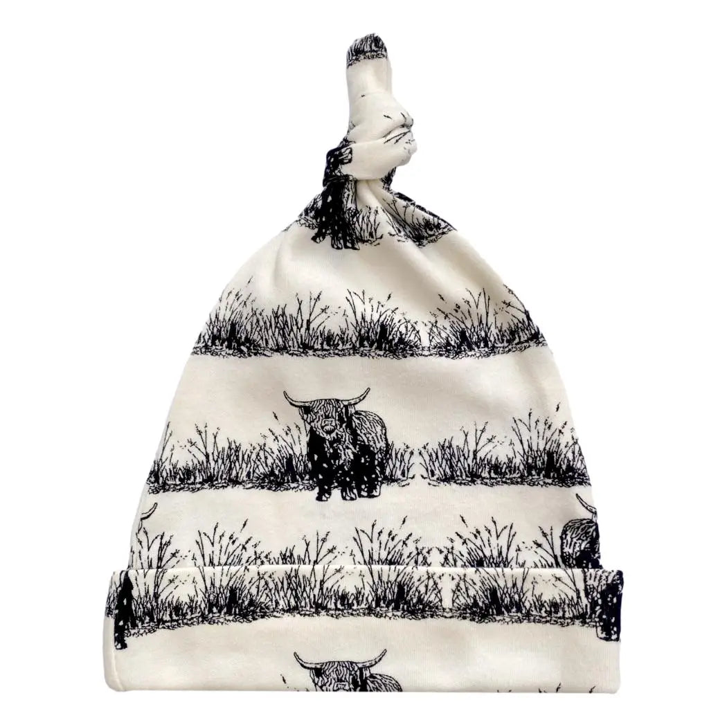 Highland Cow Organic Cotton Hat