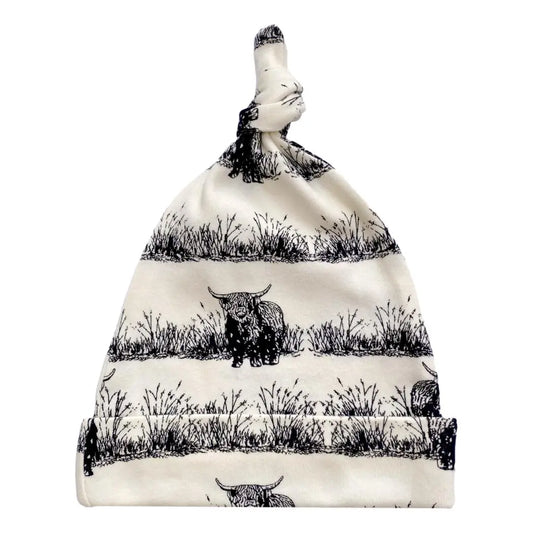 Highland Cow Organic Cotton Hat