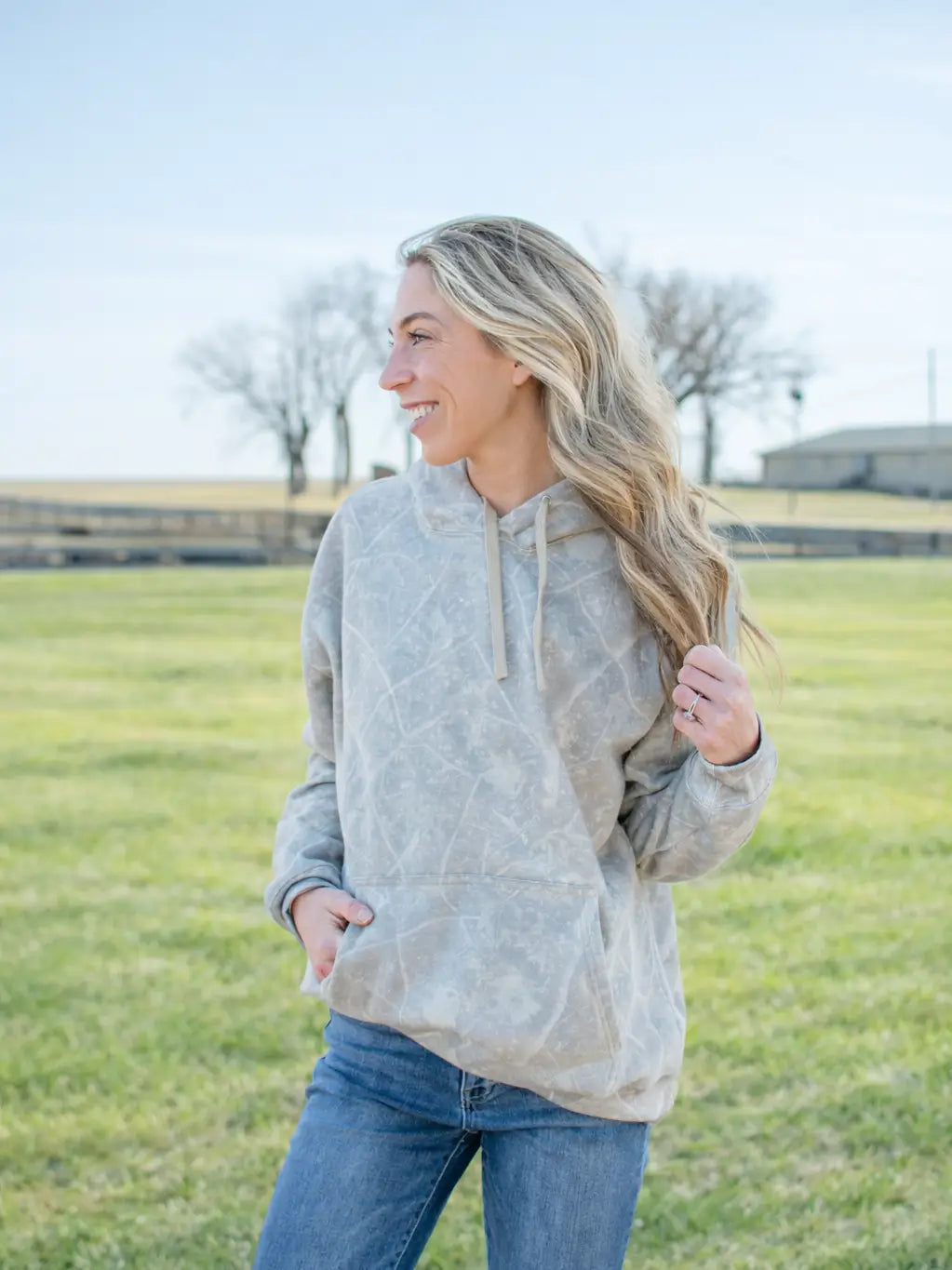 Country Washed Camo Hoodie