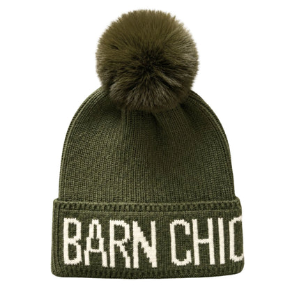 Barn Chic Pom Pom Beanie