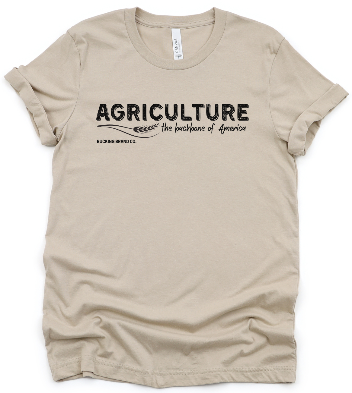 Agriculture Back Bone of America T-Shirt